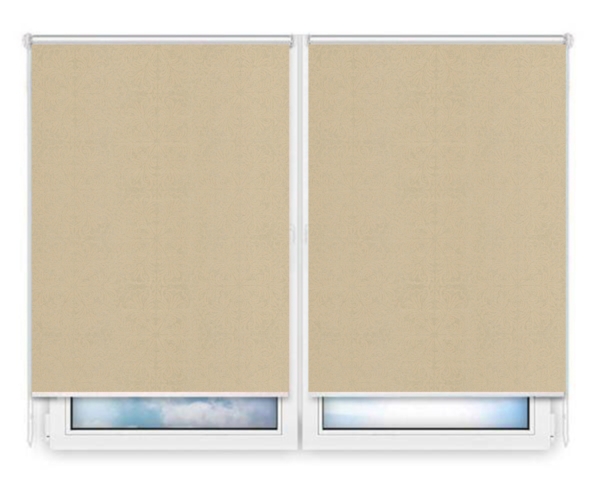 Рулонные шторы Мини Калипсо-темно-бежевый цена. Купить в «Мастерская Жалюзи»